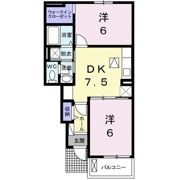クレストールKⅢの間取り画像