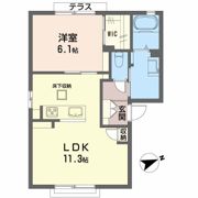 スイートハイツ下松の間取り画像