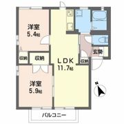 ラプランタン Bの間取り画像