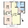 ラプランタン Bの間取り画像