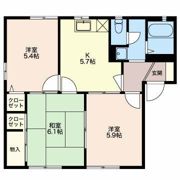 ディアス今枝Bの間取り画像