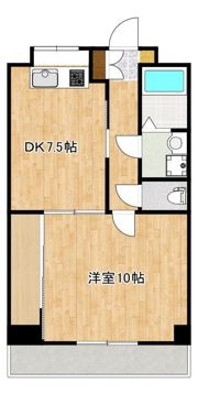 コンフォルト1の間取り画像