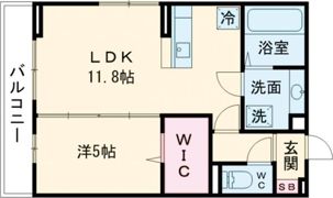 アヴェンタドール ドゥーエの間取り画像