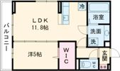 アヴェンタドール ドゥーエの間取り画像