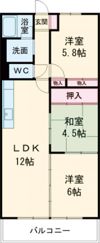 ハイツおひづかの間取り画像