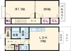ラ・マナージュ守山 A棟の間取り画像