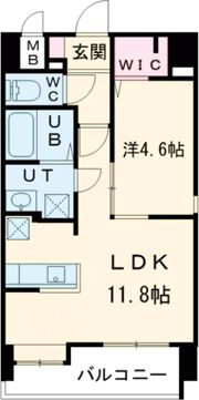 S-RESIDENCE六ツ門abreastIの間取り画像