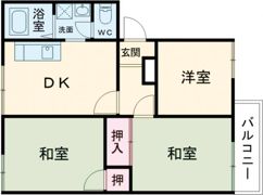 カーサK2の間取り画像
