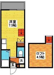 MODERN 西山Aの間取り画像