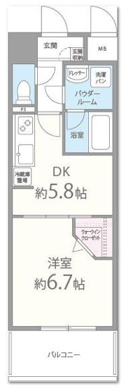 カンナビーノの間取り画像