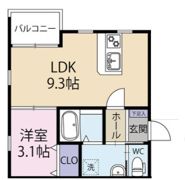 Grace下六万寺町の間取り画像