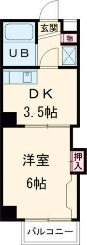 ベルトピア手柄Ⅱの間取り画像