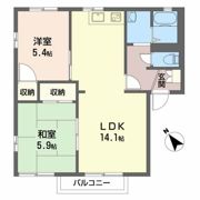 フレグランス中伊豆?Cの間取り画像