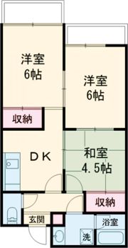 レジデンス熊谷KUGEの間取り画像