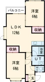 メゾン・ド・クイーンの間取り画像