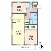 Uハイツ カリスの間取り画像