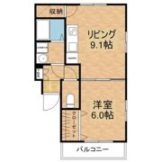 ファミール白鳥の間取り画像