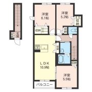 コーラルリーフ Aの間取り画像