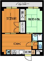 三原ルネッサンスの間取り画像