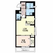 シャーメゾンAの間取り画像