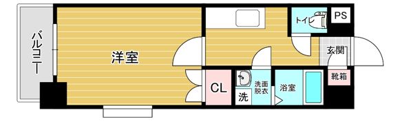 リファレンス門司駅前の間取り画像