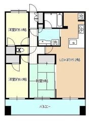 レクセルプラザ本川越の間取り画像