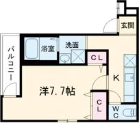 フジパレス阪急武庫之荘駅西Ⅴ番館の間取り画像