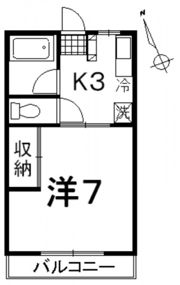 シティハイムオリオンの間取り画像