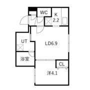 シティプレミア新道東 仮)北32条東17丁目MSの間取り画像
