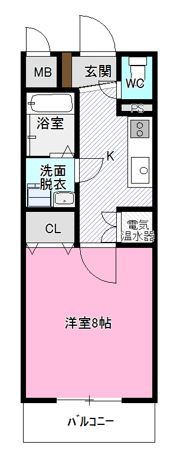 アラニⅡの間取り画像
