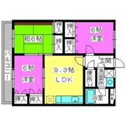 サンコーポフジⅡの間取り画像