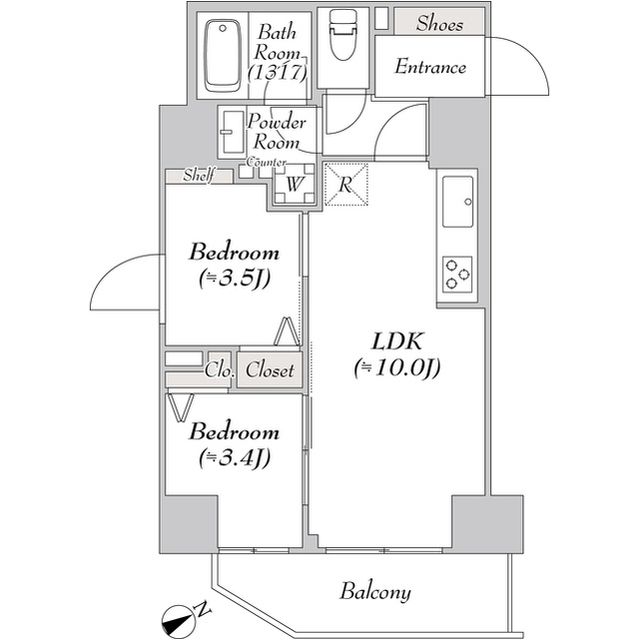 間取図