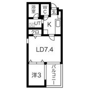 マンダリンコートささしまライブの間取り画像