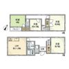 御蔵戸建の間取り画像