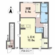 シャーメゾンフェリスの間取り画像