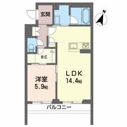 サンシティ八山田 A棟の間取り画像