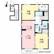 エトワール帯山の間取り画像
