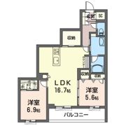 ヴィアソーレの間取り画像