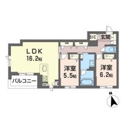 ヒュペリオン梶ヶ谷の間取り画像