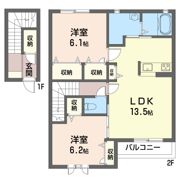 ラフィネ・Kの間取り画像