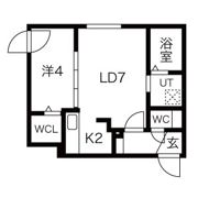 Fuente27の間取り画像