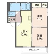 パークパレスの間取り画像
