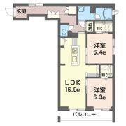 セントリビエの間取り画像