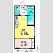 BAU北仙台の間取り画像