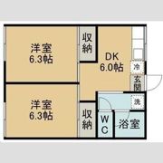 クレール旭ケ丘の間取り画像