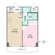 シェソワ百人町の間取り画像