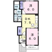 シーエムケーハイムAの間取り画像