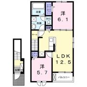 個邸昆陽の間取り画像