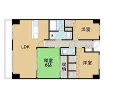 サーパス萱町の間取り画像