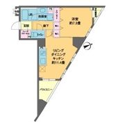 カスタリア池袋の間取り画像